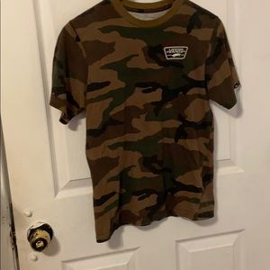Camo vans shirt